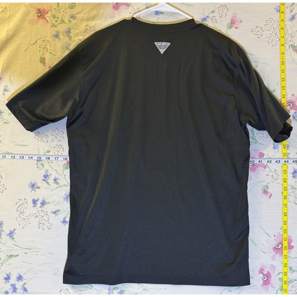 Columbia Omni-Wick Short Sleeve Shirt Men's XL Black Performance Outdoor Tee - Picture 5 of 6